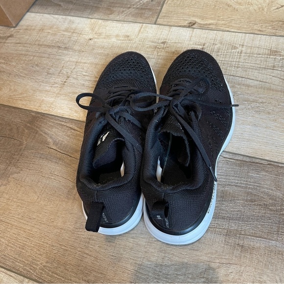 APL TechLoom Pro Black White Workout Running Travel Sneakers Shoes 8.5 - Picture 5 of 7